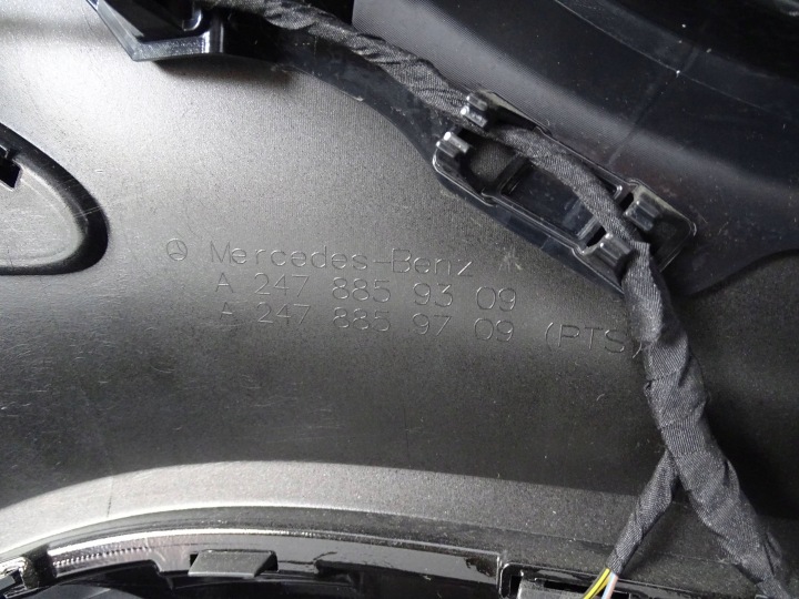 PARE-CHOCS AVANT AVANT MERCEDES GLA 247 W247 VERSION 6XPDC RADAR