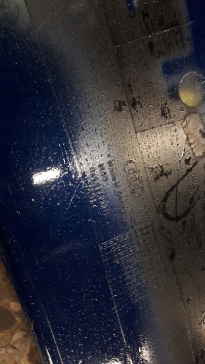 8X4827933D MOULURE SPOILER SPOILER AUDI A1 8X BLEU