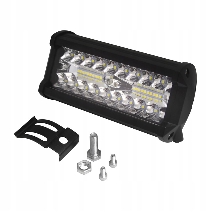 FARO EN FUNCIONAMIENTO DIODO LUMINOSO LED APAGADO ROAD 120W HALÓGENO ANTINIEBLA EPISTAR 