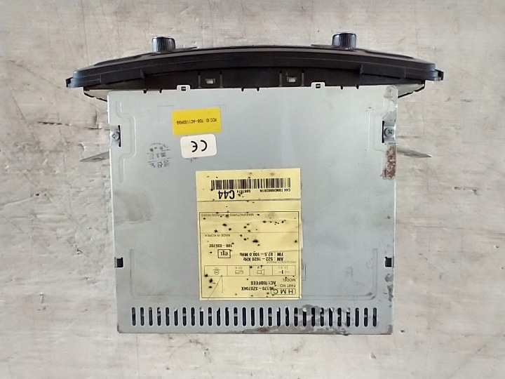 HYUNDAI I40 AUTORADIO RADIO CD 96170-3Z0704X