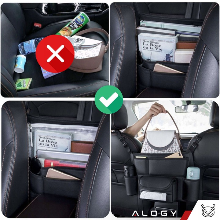 ORGANIZADOR AUTO PARA AUTO ENTRE ASIENTOS ASIENTO DE AUTOMÓVIL 