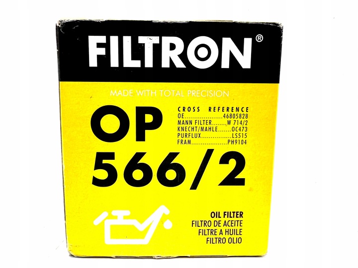 FILTRE HUILES FILTRON OP 566/2