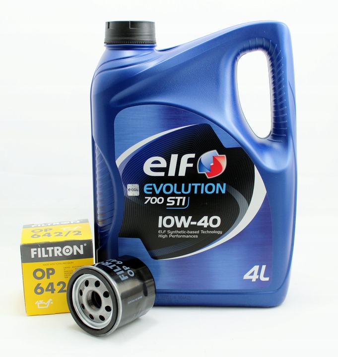 FILTR+OLEJ ELF 10W40 STI 4L RENAULT CLIO II 1.2nuotrauka 1