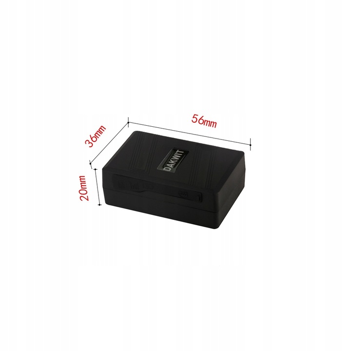 MINI LOCALIZADOR GPS TK600 MAGNES SOS 1500MAH 