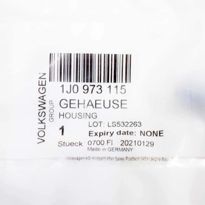 VW CADDY 2K CHÂSSIS SERRURE COUVERCLES DE COFFRE ARRIÈRE CONTACT PLASKI 3-PINOWY 1J0973115