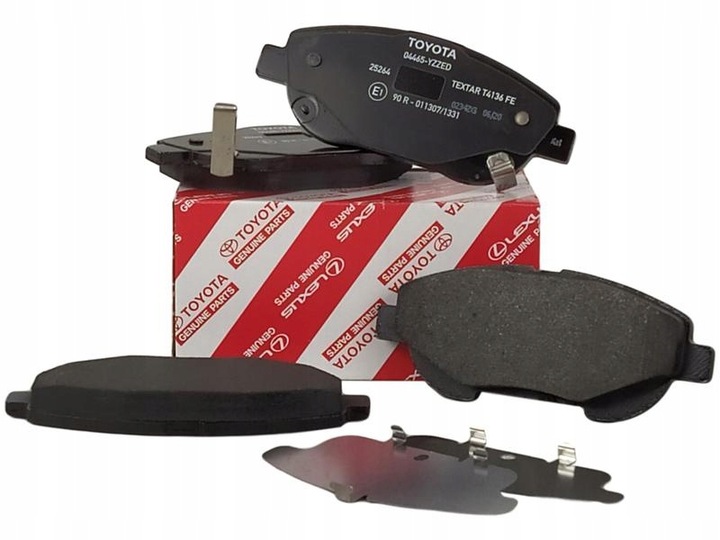 WITH TOYOTA PADS BRAKE FRONT AVENSIS T27 photo 2 - milautoparts-fr.ukrlive.com