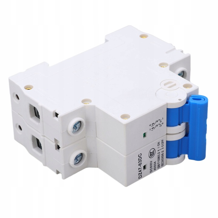 ULEPSZONY MINI INTERRUPTEUR AUTOMATIQUE 25A 2P 500V DC VERS SLONECZNEGO SYSTÈMES PV
