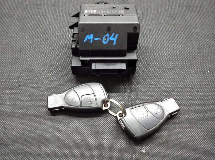 CERRADURA DE ENCENDIDO DE ENCENDIDO MERCEDES CLK-W209 2 PIEZAS LLAVE 