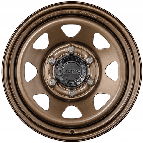 LLANTAS DOTZ 4X4 DAKAR BRONZE 7X 16 6X139,7 ET13 TOYOTA HILUX / LAND CRUISER 