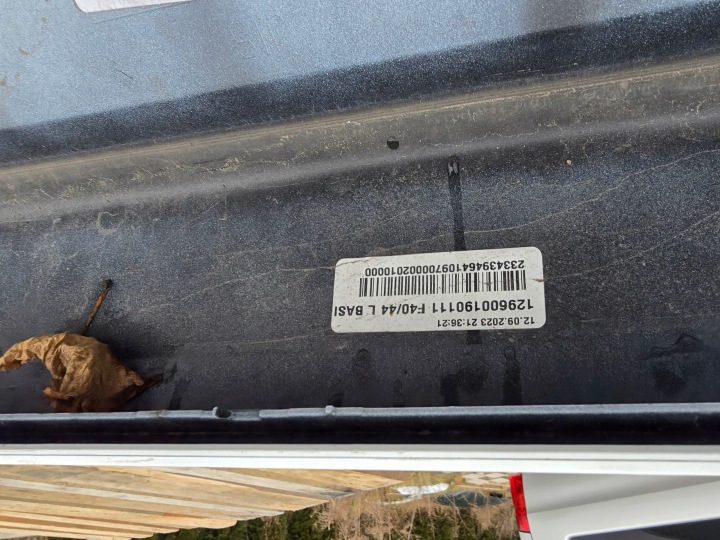 MOULURE SEUIL GAUCHE BMW 1 F40 7461381