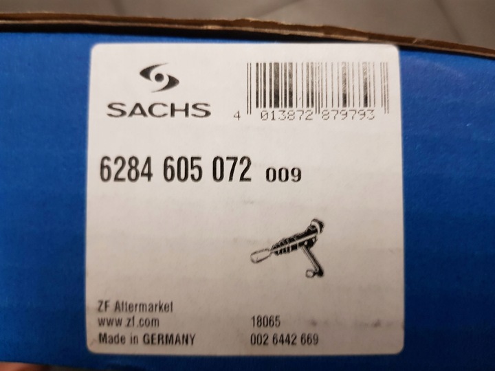 SACHS BOMBA INYECCIÓN AUDI A4/A5/A6 1,8-3,2 FSI 07- 