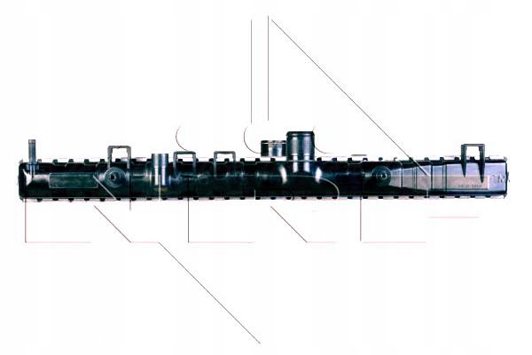 NRF RADIATEUR MOTEUR RADIATEUR MOTEUR 58352