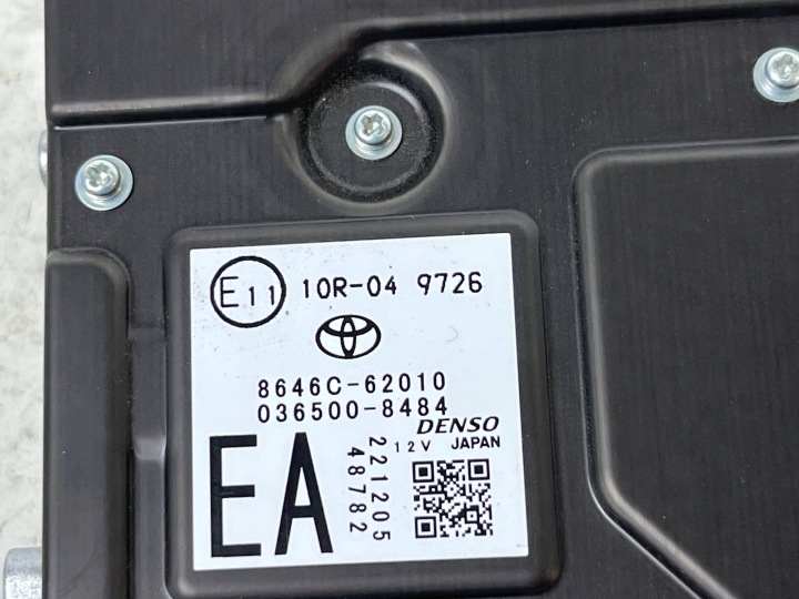 CAMÉRA AVANT VITRES (ADAS) TOYOTA MIRAI II 8646C-62010