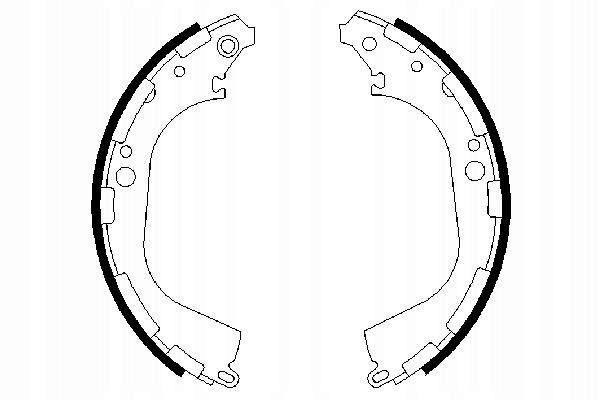 JUEGO ZAPATAS DE FRENADO BOSCH 0 986 487 464 