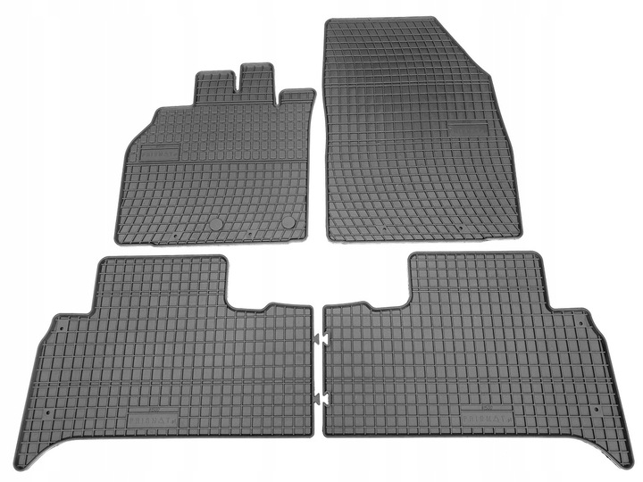 ALFOMBRILLAS GOMA RENAULT SCENIC 3 3 + RETENCIONES ORIGINAL 