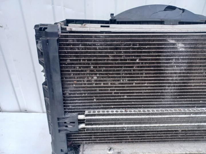 BMW 5 E60 E61 3.0D RADIATEURS ENSEMBLE VENTILATEUR 7561712 6930039 7545366