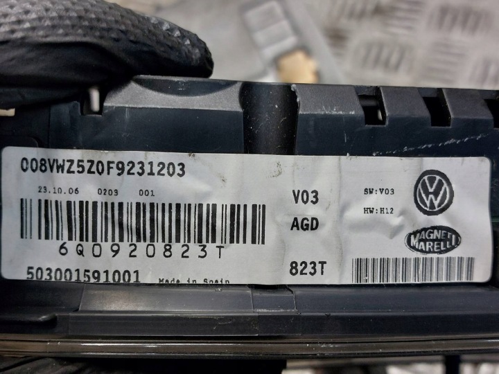 KIT DE DÉMARRAGE POLO IV 9N 1.2 6V 03D906023B 6Q1937049D 6Q0920823T