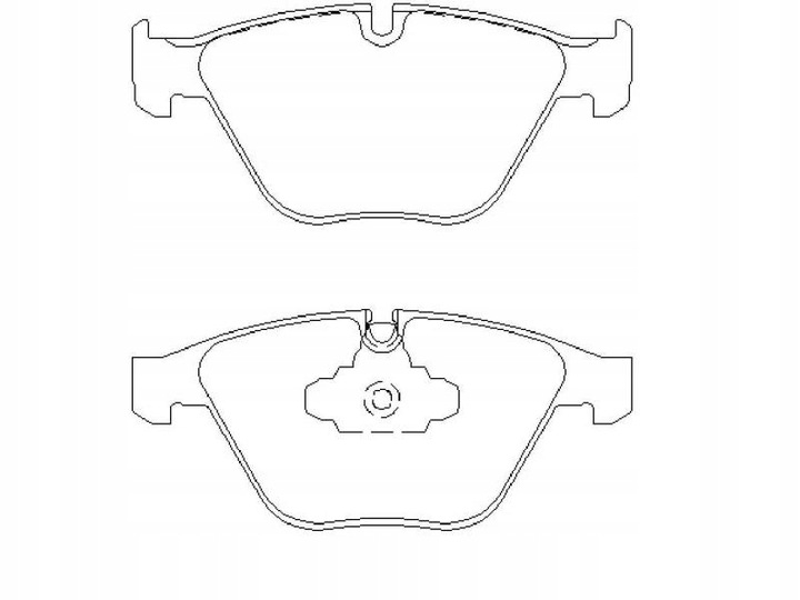 BREMBO P 06 055 SET PADS BRAKE photo 2 - milautoparts-fr.ukrlive.com