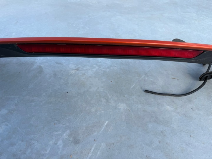 RENAULT CLIO V 5 19- BLEDNA SPOILER COUVERCLES DE COFFRE COUVERCLES COUVERCLES DE COFFRE TRIANGLE STOP