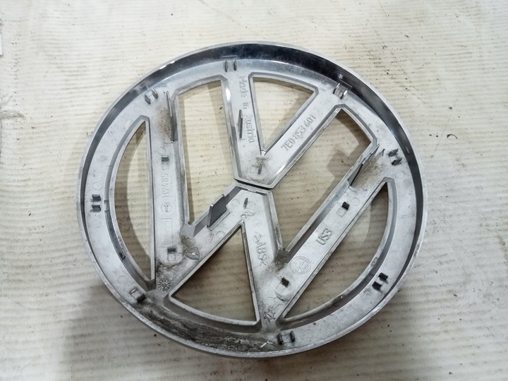 CT-107 VW T6 CRAFTER EMBLEMA INSIGNIA LOGOTIPO 7E0853601G 