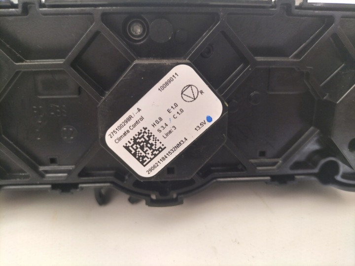 PANNEAU CLIMATISATION DACIA SANDERO III STEPWAY 275100298R