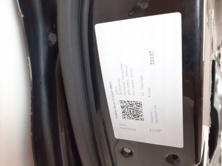 2005 VOLVO XC90 PORTES ARRIÈRE
