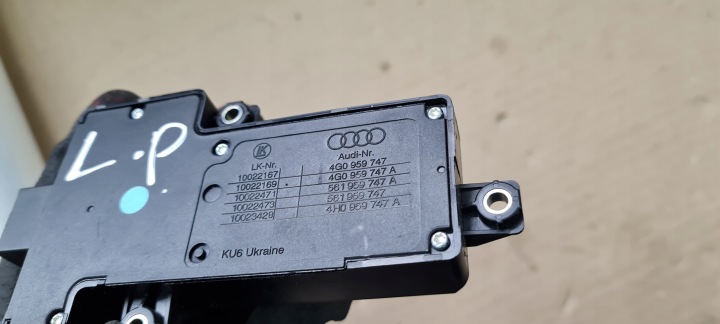 S7 4G A7 COMMUTATEUR PANNEAU RÉGLAGES SIÈGES GAUCHE AVANT A6 C7 S6 4G0959747