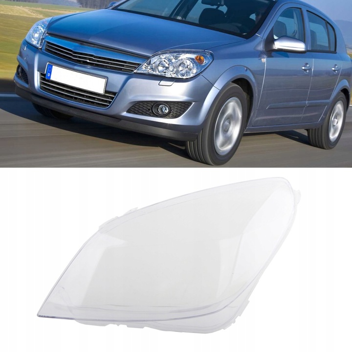 VERRES PHARES ABAT-JOURS PHARE OPEL ASTRA H 2007–2010 ENSEMBLE R+L 1EG270370321