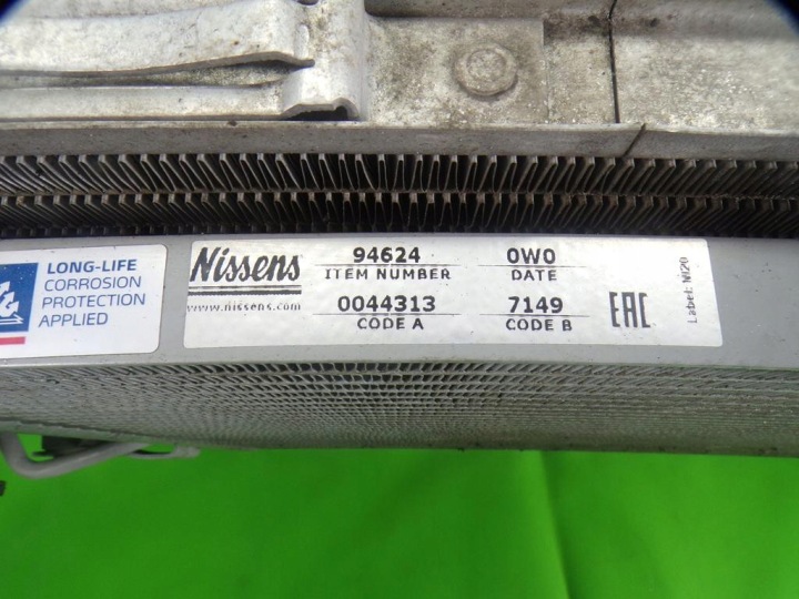 OPEL MERIVA A 1.6 Z16XE RADIATEUR EAU ENSEMBLE 94624