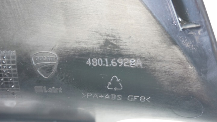 I48 DUCATI MTS MULTISTRADA 950 1260 V2 PROTECTION DÉFLECTEUR D'AIR COLLECTEUR 48016922A