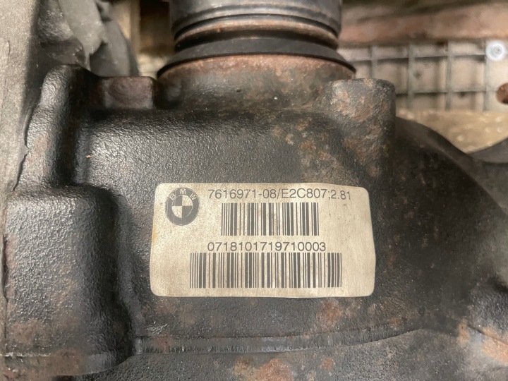 BMW F20 F21 19R 1.5 12V 136KM SUSPENSION POUTRE ARRIÈRE COMPLET 70TYS PRZEBIE