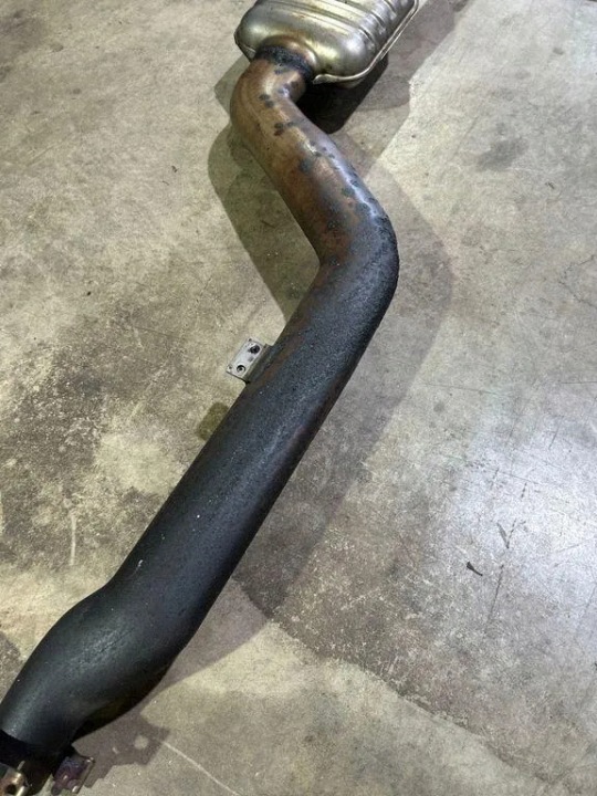 BMW 6 F13 ÉCHAPPEMENT SILENCIEUX DROIT 7812397