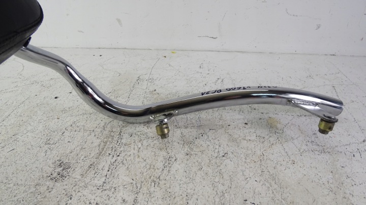 O724 HONDA SHADOW VT 600 PC21 DOSSIER PASSAGER CHROME