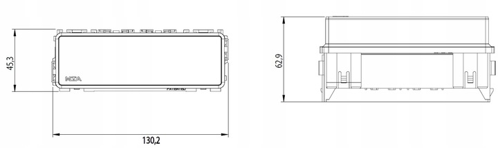 BLOQUE RELÉ MICRO MTA 7-KROTNA 