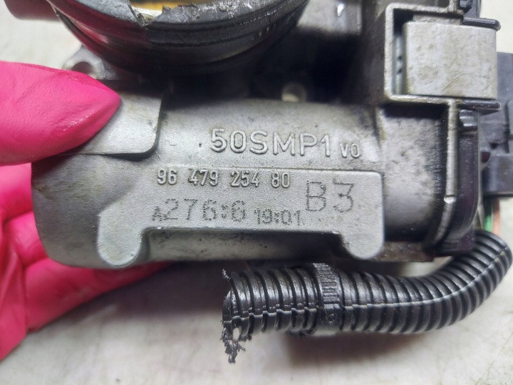 PAPILLON DES GAZ 9647925480 PEUGEOT 206 1.4 B
