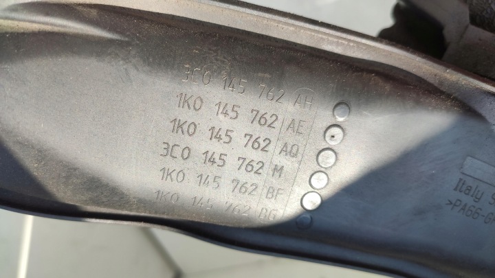 AUDI A3 8P A4 TUYAU FIL TUYAU AIR 1K0145762AE