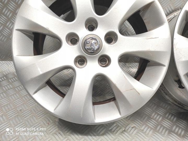 LLANTAS DE ALUMINIO 15'' 5X115 ET41 16X6,5 J OPEL ASTRA IV J OPEL ZAFIRA C 