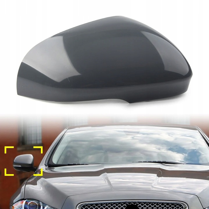 PIEZAS PROTECCIÓN ESPEJOS BOCZNEGO COCHE PARA JAGUAR XF XFR XFR-S XJ XJR XK X 