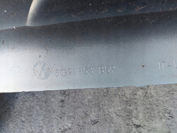 VW GOLF VII 7 ALLTRACK MOULURE REVÊTEMENT SEUIL GAUCHE