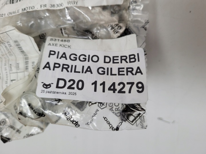 PIAGGIO GILERA DERBI APRILIA ENGRENAGE DÉMARREUR POLKSIEZYC 831458