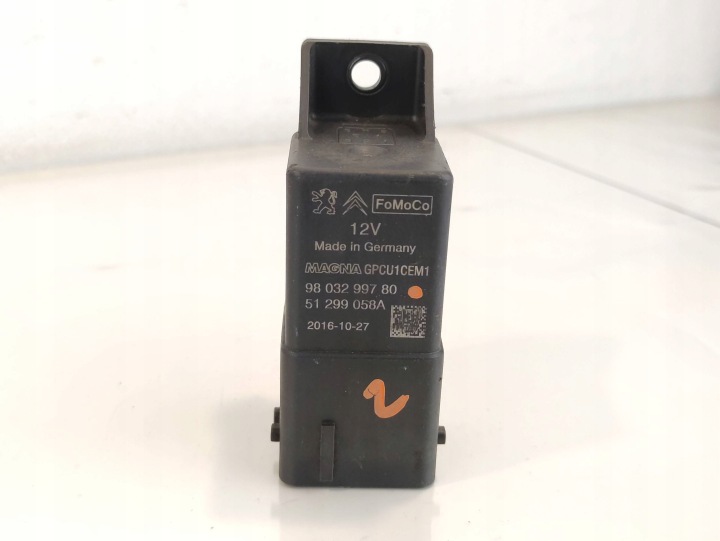 FORD FOCUS MK3 RELAIS BOUGIES INCANDESCENCE 51299058A