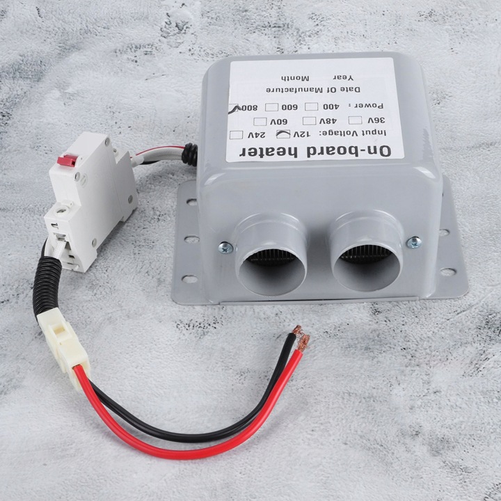 RADIATEUR AUTOMOBILE BRUYÈRE CHAUFFAGE VENTILATEUR SUR VITRE VERS VOITURE 12V 800W