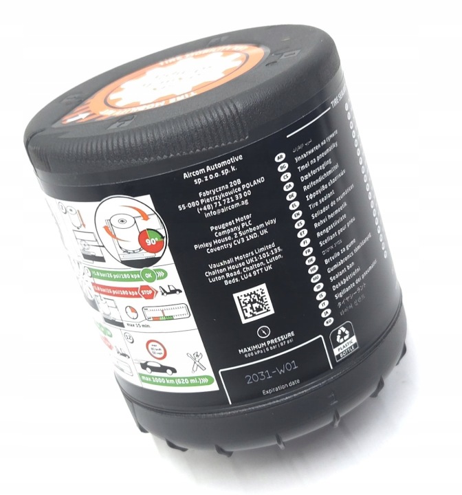 COMPRESSEUR POMPE MASTIC D'ÉTANCHÉITÉ VERS ROUES FIAT JEEP 9849949780 9849949580
