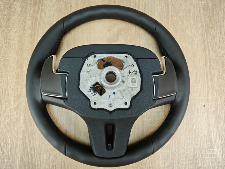 ORIGINE VOLANT CUIR MODULE PALETTES AVEC CHAUFFAGE BMW G26 G20 G21 7857777 27KM!