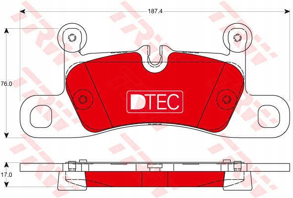 DISCOS ZAPATAS PARTE TRASERA TRW PORSCHE CAYENNE 