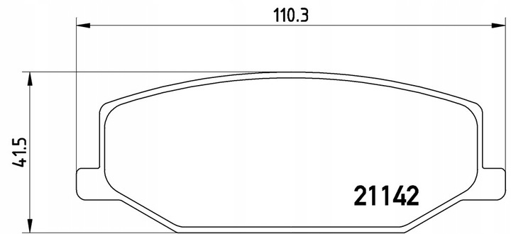 ZAPATAS DE FRENADO BREMBO P 79 001 