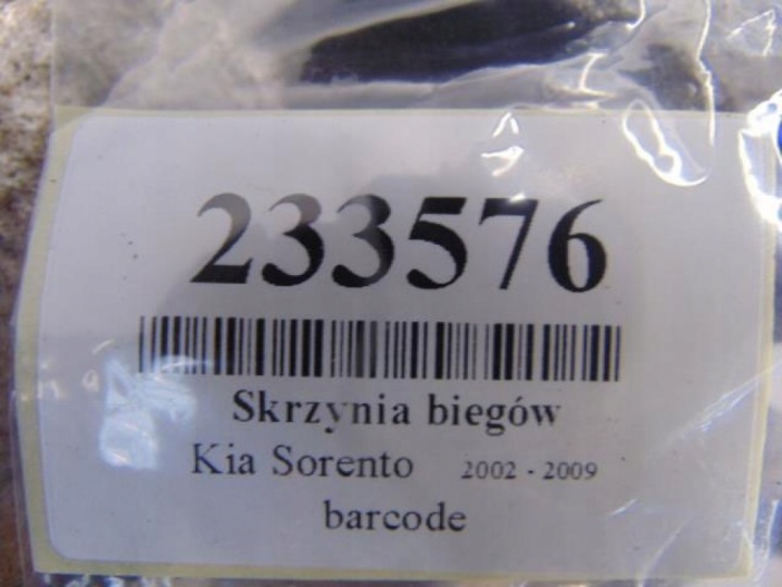 KIA SORENTO 3.5 V6 BOÎTE DE VITESSES 45000-4A500
