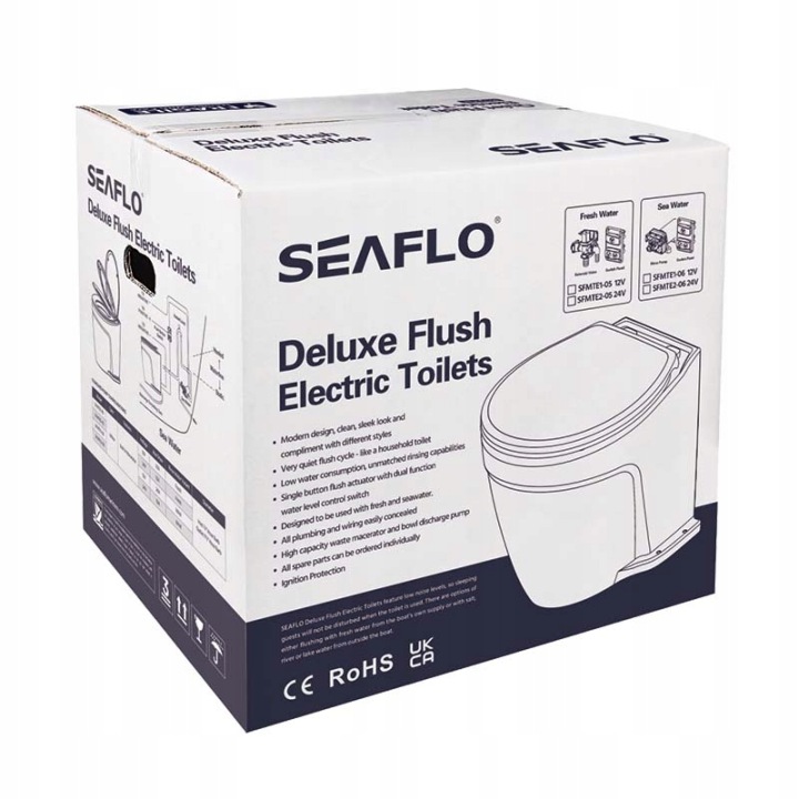 TOALETA TOURISTIQUE VERS JACHTU DELUXE SEA 12V-06053