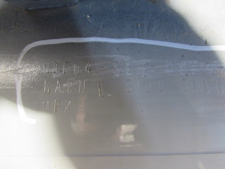 MOULURE SEUIL GAUCHE HONDA ACCORD VII