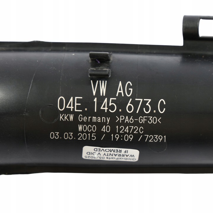 AUDI A1 8X VOLKSWAGEN POLO 6R TUYAU CONDUIT D'AIR AIR ÉCHANGEUR D'AIR DE SURALIMENTATION 04E145673C